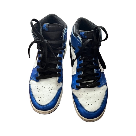 Nike Air Jordan 1 Retro High OG 575441-403 BG 'Game Royal' 2017  Youth Size 7Y - Picture 3 of 8